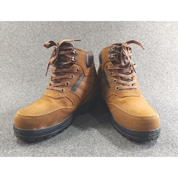 CALDEN K881803 - 5.2 Inches Elevator Height Increase Nubuck Brown Boots Men 9 - Picture 3 of 16